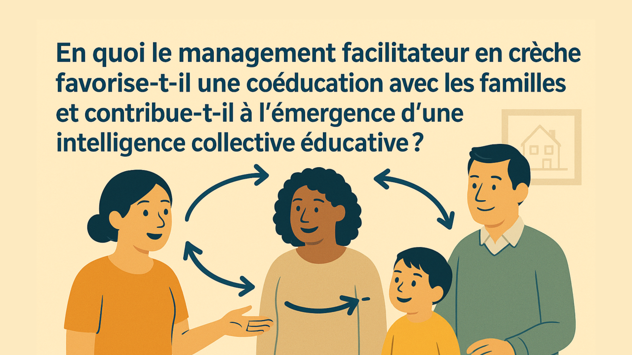 Le management facilitateur en crèche comme vecteur de coéducation et d’intelligence collective éducative