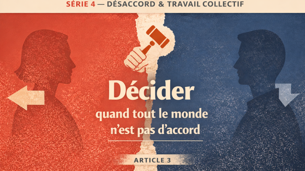 Décider quand tout le monde n’est pas d’accord