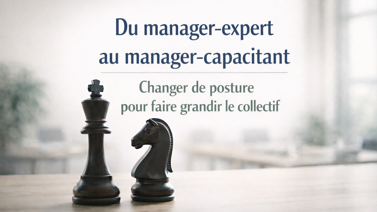 Du manager-expert au manager-capacitant : changer de posture pour faire grandir le collectif