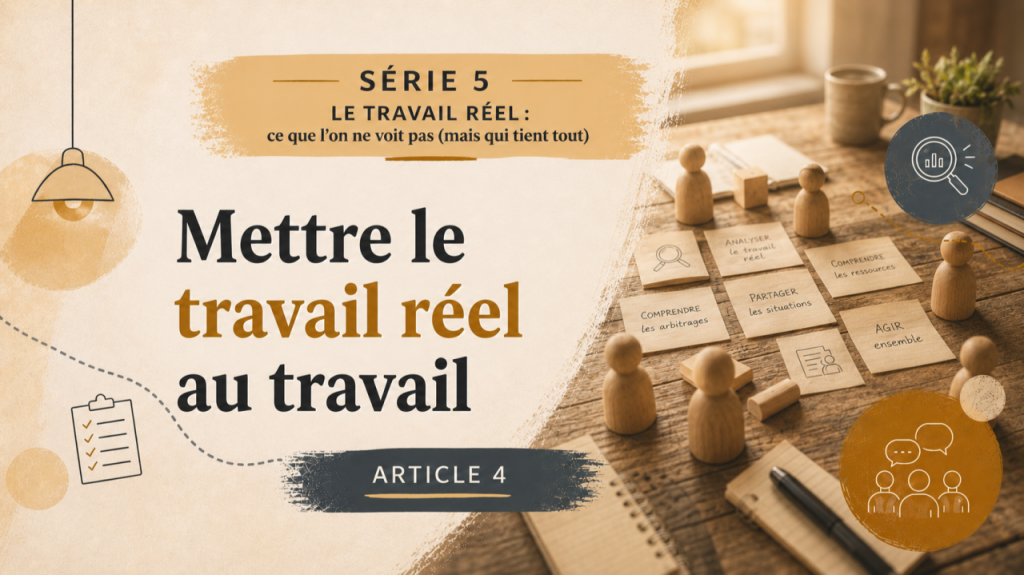 Mettre le travail réel au travail