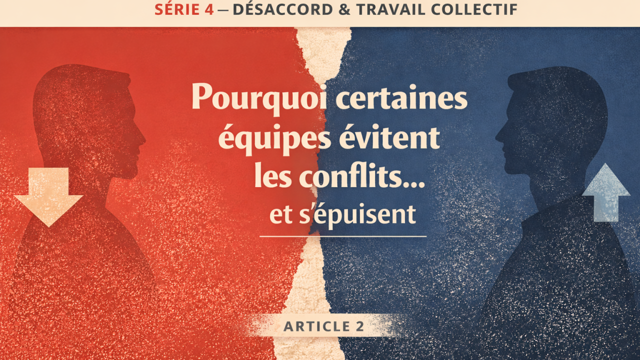 Pourquoi certaines équipes évitent les conflits… et s’épuisent