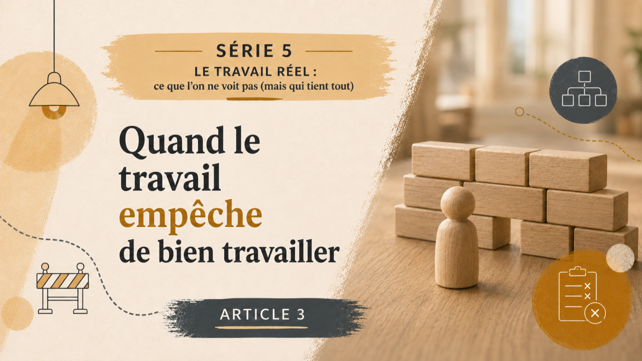 Quand le travail empêche de bien travailler